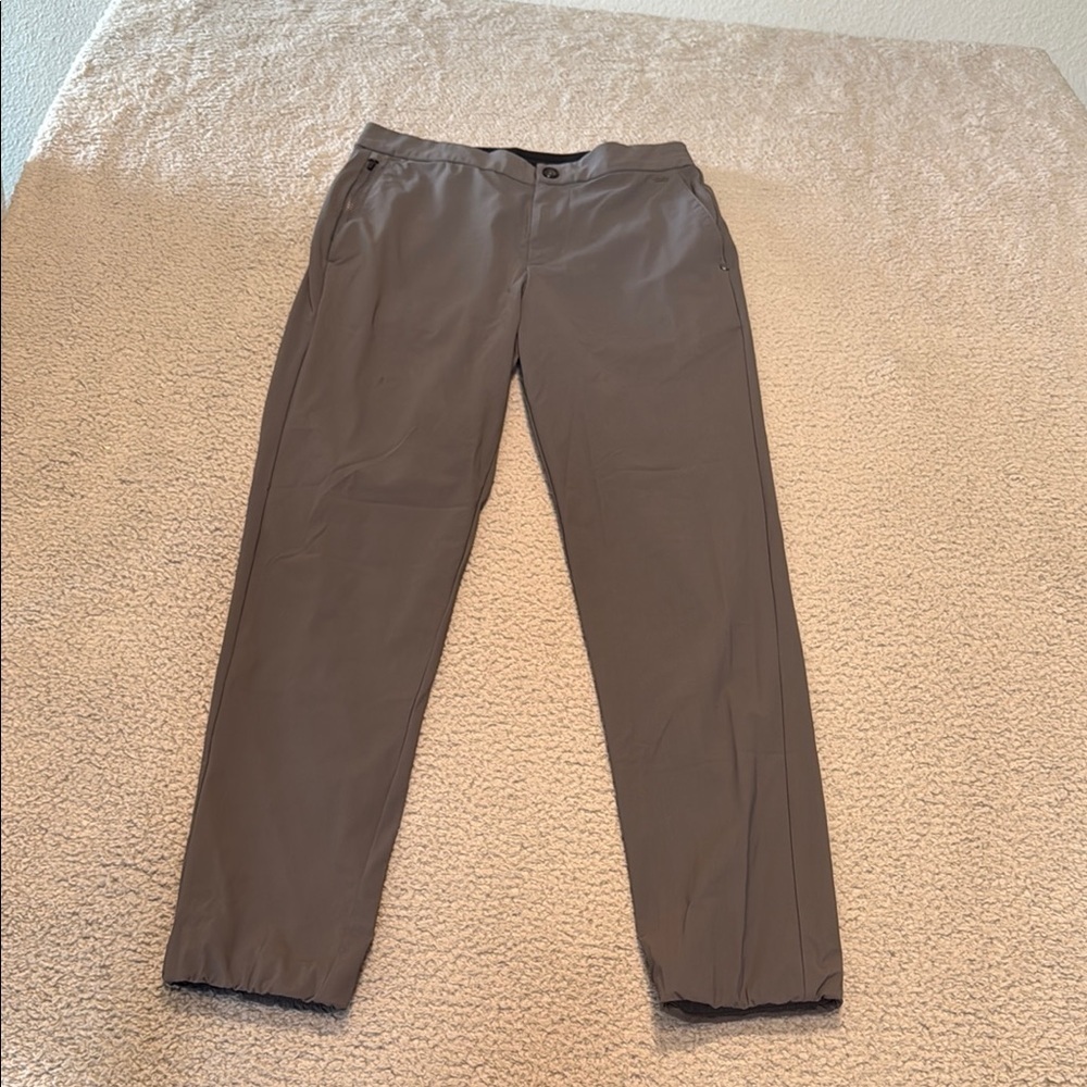 VUORI MENS PANTS FLEET JOGGERMen's Brown Pants size S
